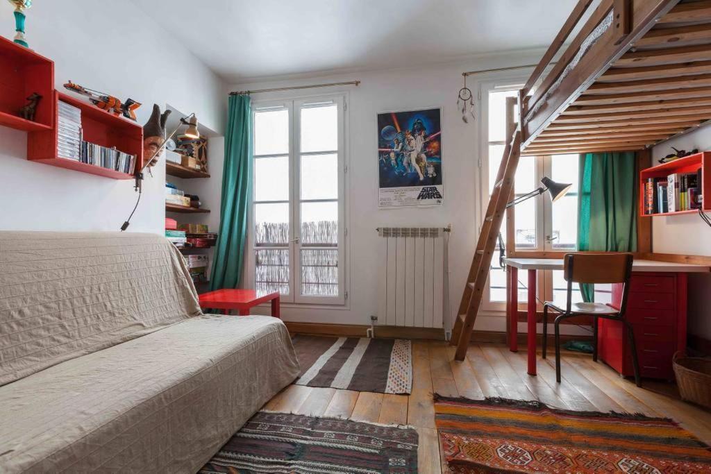 Sejour Haut Marais Paris Bagian luar foto
